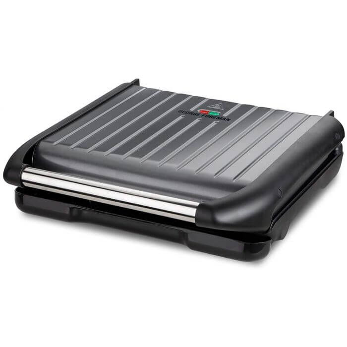 GEORGE 1850W FOREMAN FIXED PLATES NON-STICK STEEL GRILL