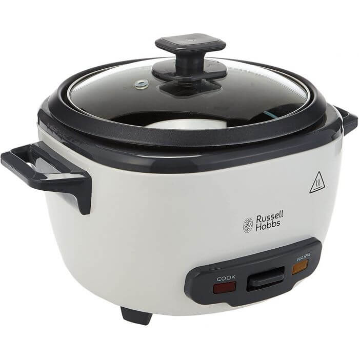 RUSSELL 2.00 LTR HOBBS RICE COOKER WITH STEAMER