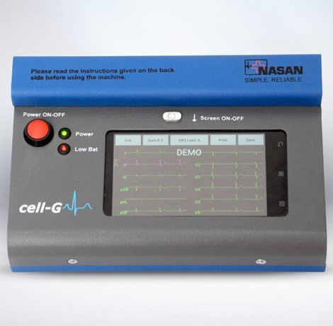 Cell-G 12 Channel ECG Machine