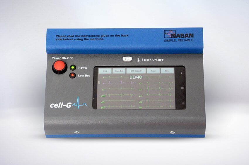 Cell-G 12 Channel ECG Machine