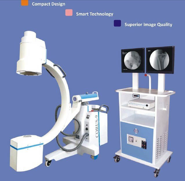 X-Ray Machine Mobile C-ARM Orthopedic Corus 9 RMS and Radiography